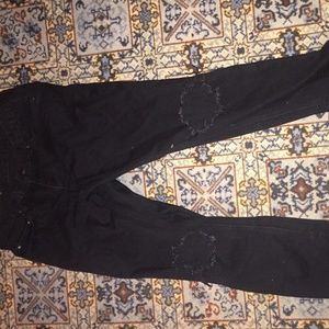 mnml skinny ripped knees